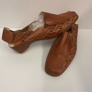 Vintage Pikolinos Leather Mules
